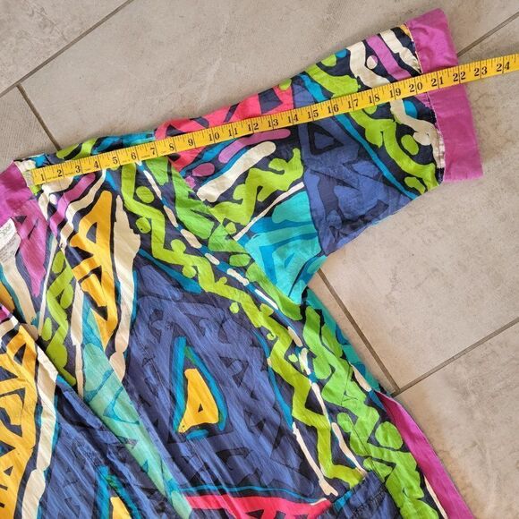 Vintage Stewart Sport silk  top cardigan size S,M.L - Picture 7 of 7